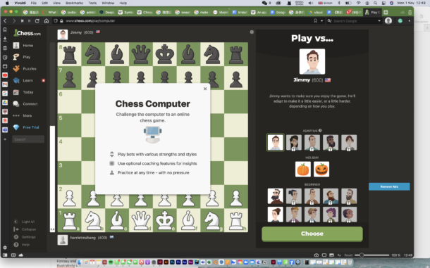 Chess faces stalemate in its match with machines